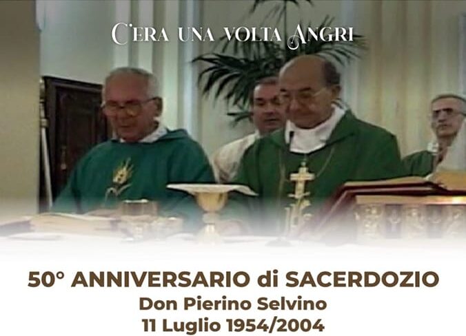 50esimo anniversario di sacerdozio di don Pierino Selvino