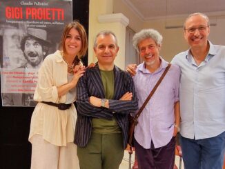 Presentazione del doculibro su Gigi Proietti scritto da Pallottini