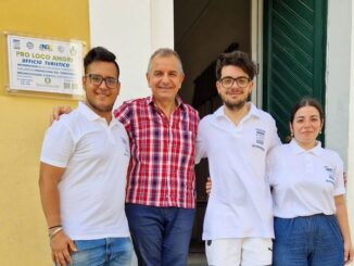 Aldo Severino e i nuovi volontari del servizio civile