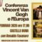 Mostra Vincent van Gogh: il 28 febbraio visita guidata speciale al Castello Doria